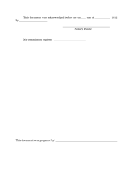 Statutory Power of Attorney Form - West Virginia, Page 8