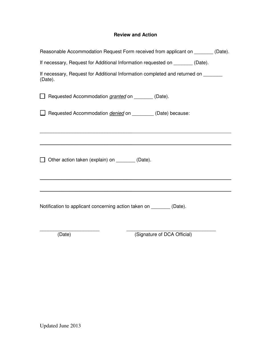 Request for Reasonable Accommodation - Georgia (United States), Page 4