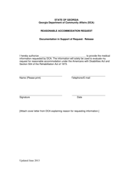 Request for Reasonable Accommodation - Georgia (United States), Page 7