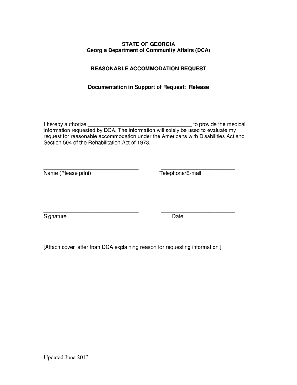 Request for Reasonable Accommodation - Georgia (United States), Page 7