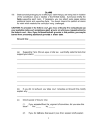 Application for a Writ of Habeas Corpus Pursuant to 28 U.s.c. 2254 by a Person in State Custody - Connecticut, Page 9