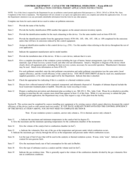 Form 4530-113 Control Equipment-Catalytic or Thermal Oxidation Air Pollution Control Permit Application - Wisconsin, Page 2