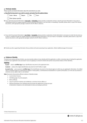 Form 2IP Information Privacy Personal Information Amendment Application - Queensland, Australia, Page 2