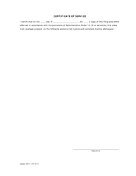 Notice of Death of Fiduciary - Washington, D.C., Page 2