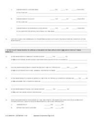 Form INV1 Application for Involuntary Custody for Mental Health Examination - West Virginia, Page 3