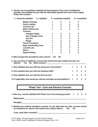 Form LIICPE Level II Certification Process Evaluation Form - Vermont, Page 2