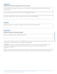 Goal Setting Worksheet, Page 2