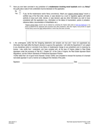 Form A461-4001AT Activate License Application - Virginia, Page 2