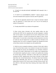 Ncpa/Vca User/Non-disclosure Agreement - West Virginia, Page 5