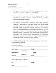 Ncpa/Vca User/Non-disclosure Agreement - West Virginia, Page 9