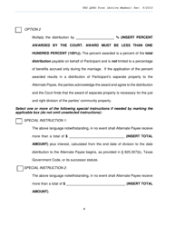 Trs Model Domestic Relations Order (Dro) for Active Member - Texas, Page 6