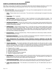 Application for Zoning - City of Austin, Texas, Page 4
