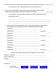 USCA Form 32 &quot;Motion for Waiver of Fees&quot; - Washington, D.C., Page 3