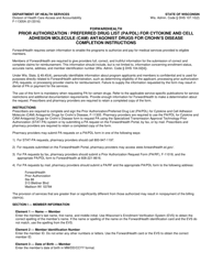 Document preview: Instructions for Form F-11305 Prior Authorization/Preferred Drug List (Pa/Pdl) for Cytokine and Cell Adhesion Molecule (Cam) Antagonist Drugs for Crohn's Disease - Wisconsin