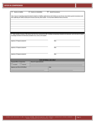 Form OTR-10 Offer in Compromise - Washington, D.C., Page 11