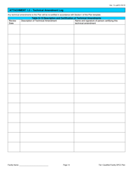 Tier I Qualified Facility Spcc Plan Template, Page 15