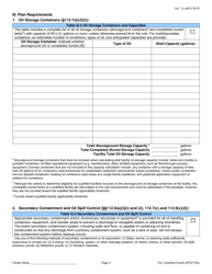 Tier I Qualified Facility Spcc Plan Template, Page 4