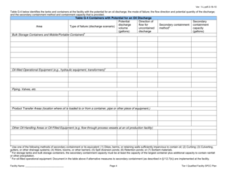 Tier I Qualified Facility Spcc Plan Template, Page 5