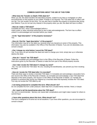 Form ROD39 Transfer-On-Death Deed - Washington, D.C., Page 3