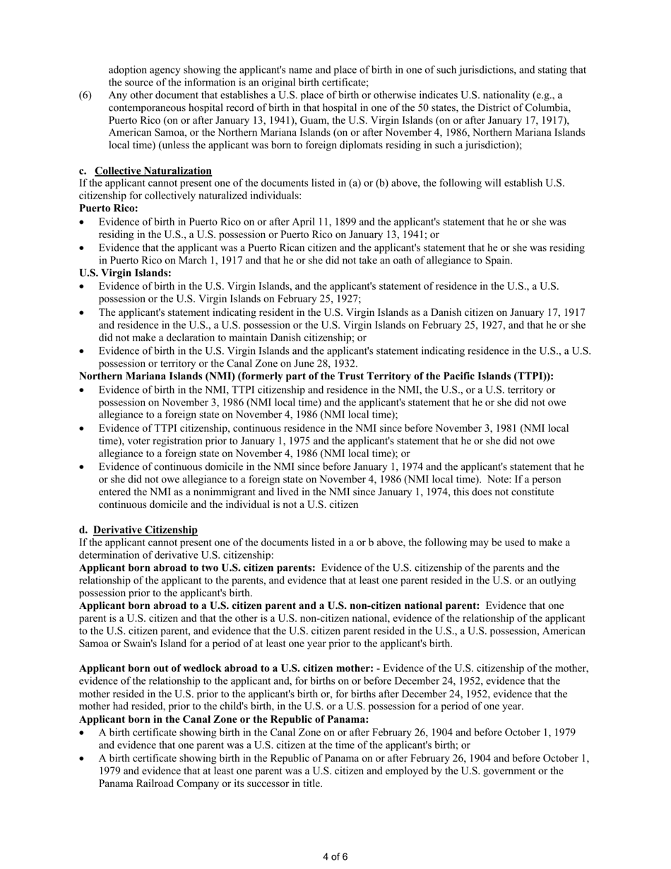 Arizona Statement of Citizenship and Alien Status for State Licensing or Certification - Arizona, Page 4
