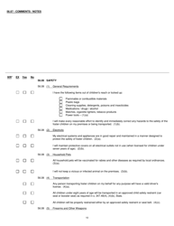 Form DCF-F-CFS0787 Child Foster Care Licensing Checklist - Wisconsin, Page 10