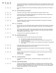 Form DCF-F-CFS0787 Child Foster Care Licensing Checklist - Wisconsin, Page 11
