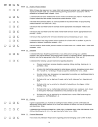 Form DCF-F-CFS0787 Child Foster Care Licensing Checklist - Wisconsin, Page 14