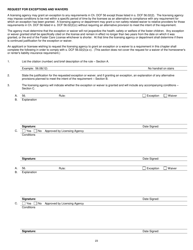 Form DCF-F-CFS0787 Child Foster Care Licensing Checklist - Wisconsin, Page 23