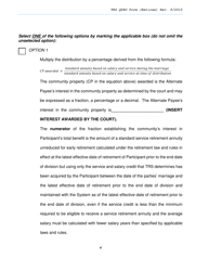 Trs Model Domestic Relations Order for Retiree - Texas, Page 4