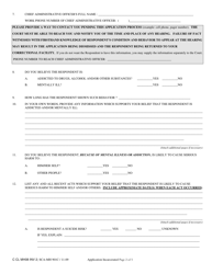 Form INV2 Application for Involuntary Custody for Mental Health Examination of Individual Incarcerated in a Jail, Prison, or Other Correctional Facility - West Virginia, Page 2