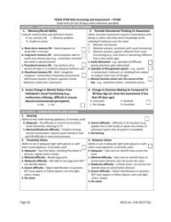 Star Kids Screening and Assessment Instrument - Texas, Page 20