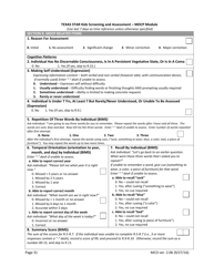 Star Kids Screening and Assessment Instrument - Texas, Page 31