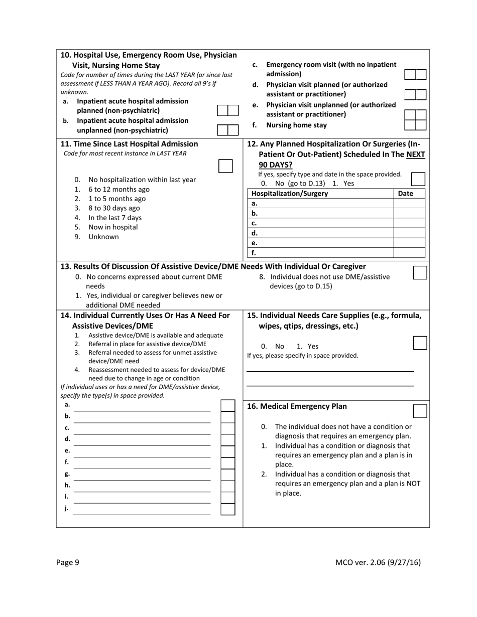 Star Kids Screening and Assessment Instrument - Texas, Page 9