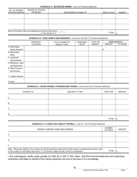 Form MV2195 Financial Statement - Wisconsin, Page 2