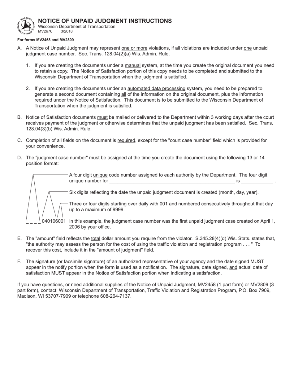 wisconsin assignment of judgment form