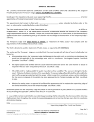 Form LASC FAM200 Stipulation and Order for Appointment of Privately Compensated Temporary Judge - County of Los Angeles, California, Page 3