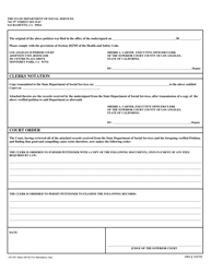 Form CK047 Petition for Birth Record Information - County of Los Angeles, California, Page 2