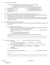 Form LASC PRO076 Probate Court Appointed Counsel&#039;s Report for Developmentally Disabled Adults - County of Los Angeles, California, Page 4