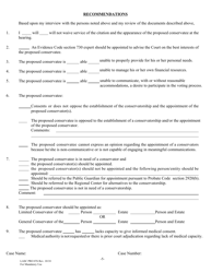 Form LASC PRO076 Probate Court Appointed Counsel&#039;s Report for Developmentally Disabled Adults - County of Los Angeles, California, Page 5