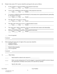 Form LASC PRO076 Probate Court Appointed Counsel&#039;s Report for Developmentally Disabled Adults - County of Los Angeles, California, Page 6