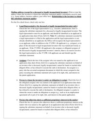 Instructions for Form PTO/AIA/02 Substitute Statement in Lieu of an Oath or Declaration for Utility or Design Patent Application (35 U.s.c. 115(D) and 37 Cfr 1.64), Page 2