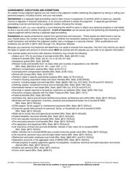 Form SC-506B Financial Disclosure Statement (Small Claims) - Wisconsin, Page 3