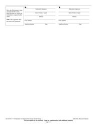 Form SC-5310VA Stipulation for Dismissal - Non-eviction (Small Claims) - Wisconsin, Page 2