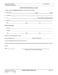 Form SUPFL1042 Request for Trial - Family Law - County of Santa Cruz, California, Page 2