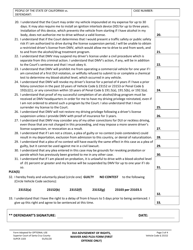 Form SUPCR1103 Dui Advisement of Rights, Waiver, and Plea Form - County of Santa Cruz, California, Page 3