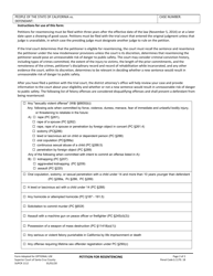 Form SUPCR1112 Petition for Resentencing - County of Santa Cruz, California, Page 2