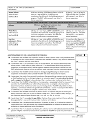 Form SUPCR1104 Dui Advisement of Rights, Waiver, and Plea Form - County of Santa Cruz, California, Page 4