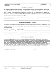 Form SUPCR1104 Dui Advisement of Rights, Waiver, and Plea Form - County of Santa Cruz, California, Page 7