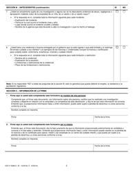 Formulario DCF-F-5296-S Solicitud De Verificacion De Antecedentes - Wisconsin (Spanish), Page 3
