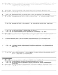 Form DCF-F-2695 Guardianship Screening - Wisconsin, Page 2